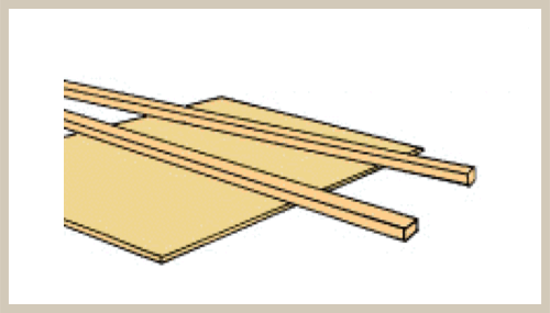 Basswood - Sheetwood - 1/8" x 4"