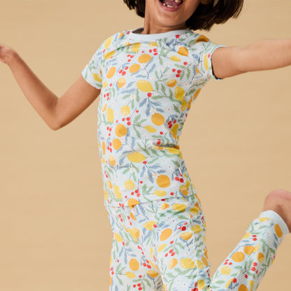 Citrus Summer Short Sleeve Pyjamas