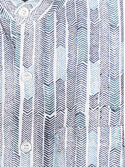 Block Printed Shirts for Boys