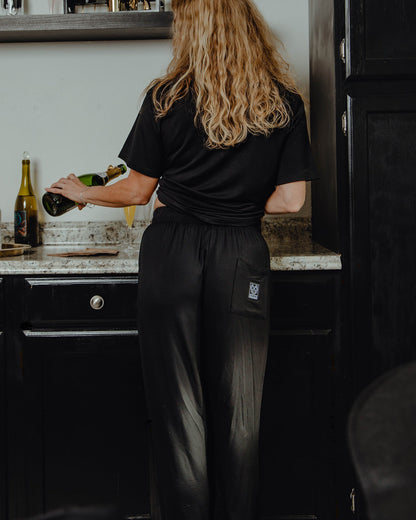 Women's Pajama Pants - Black